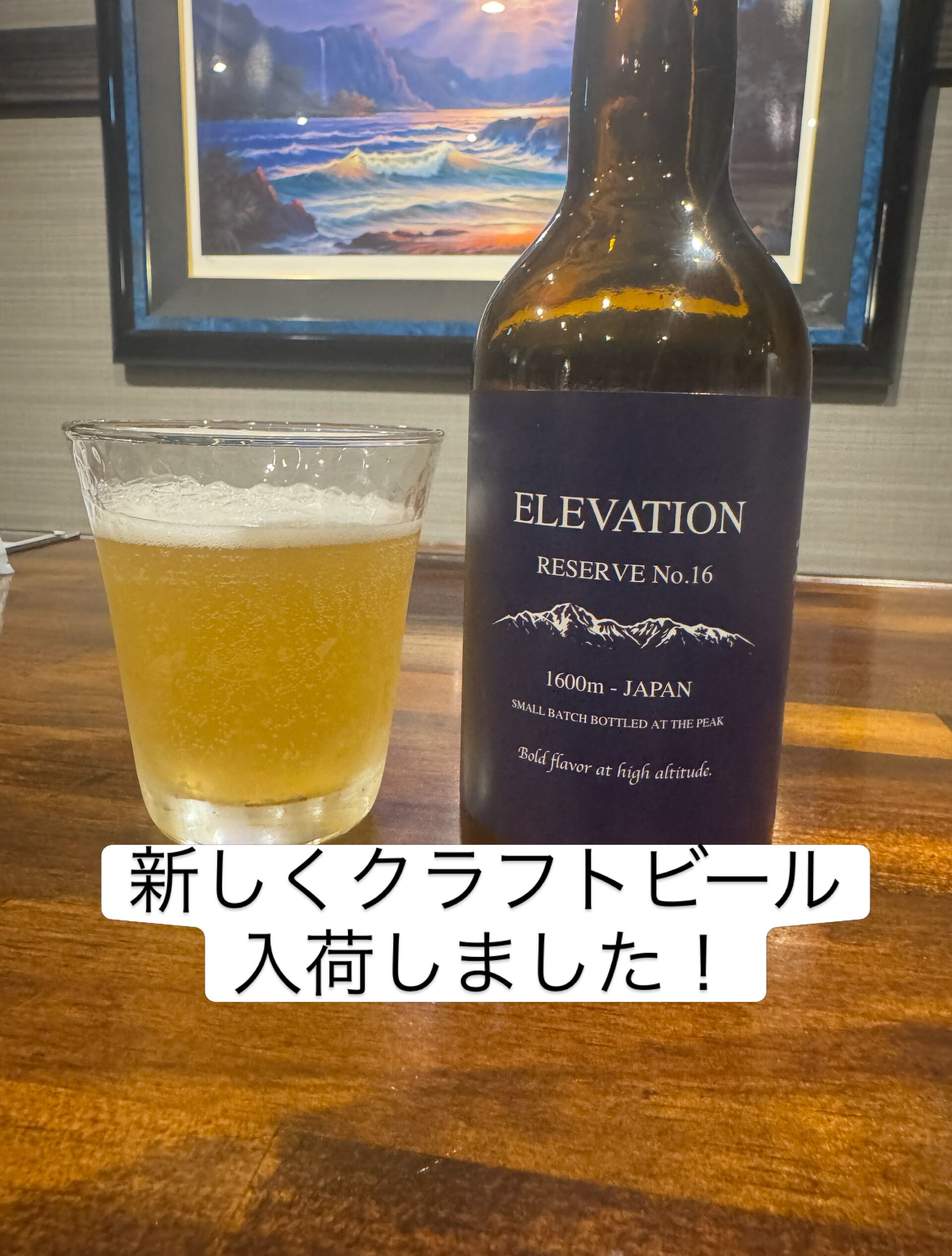 🍺 新しいクラフトビール、入荷しました！