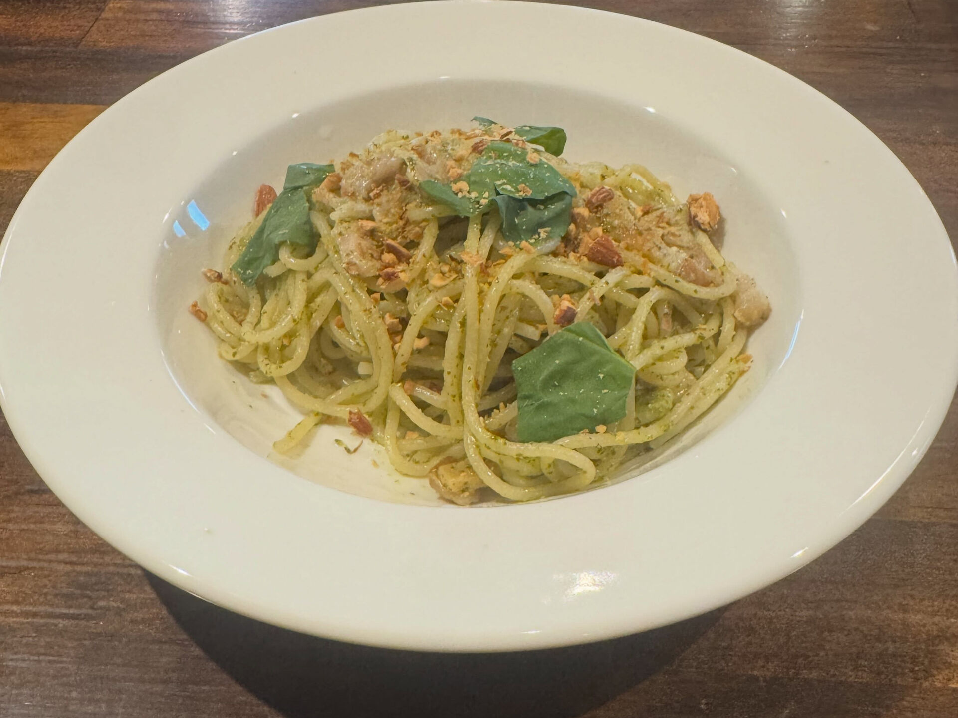 パスタ、増量しました🍝